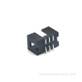 2.54mm Pitch Box header Connector SMT H10.32mm 2*3P